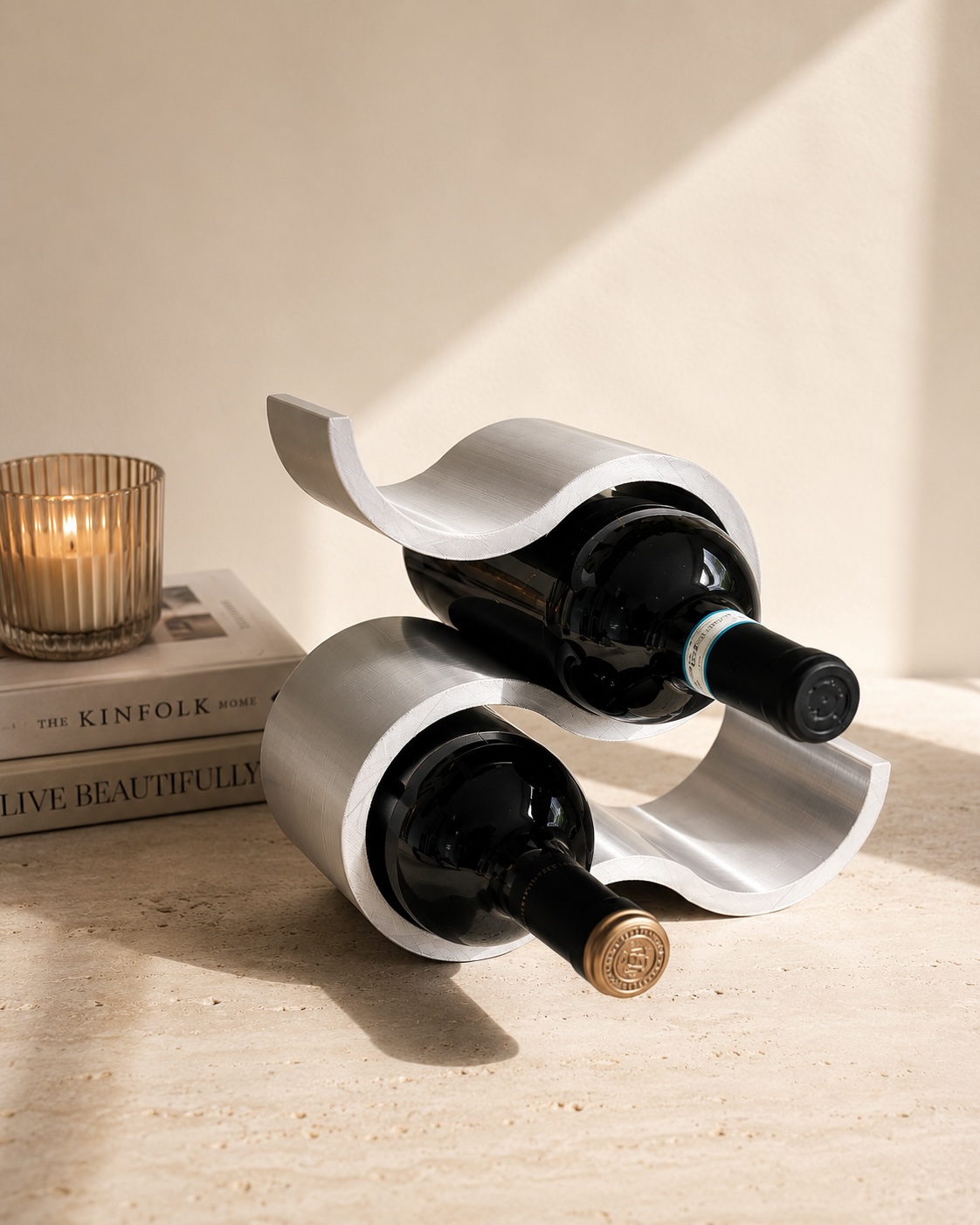Wave · Weinregal